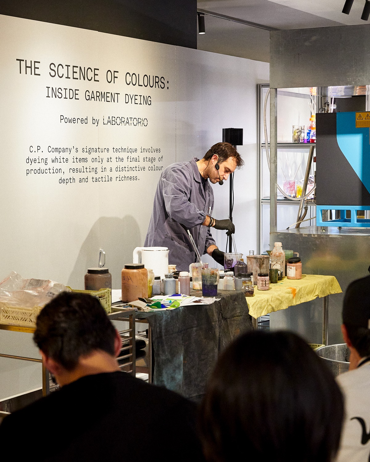 씨피컴퍼니(C.P. COMPANY), 가먼트 다잉 이벤트 개최 1430-Image